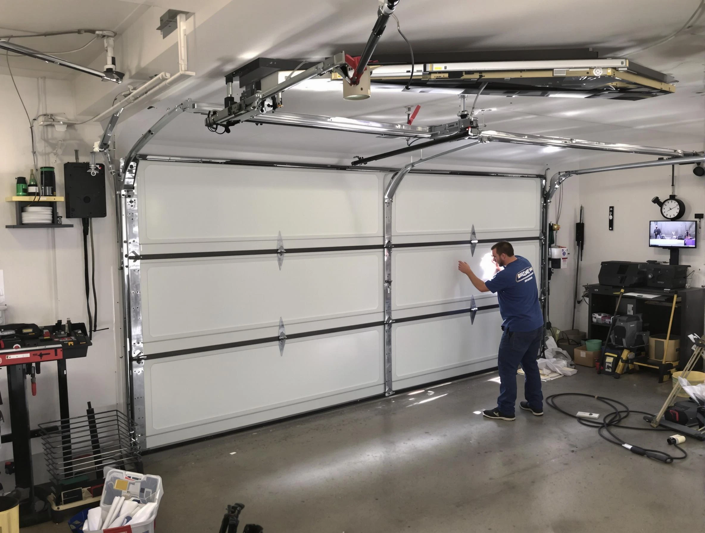 Professional garage door repair service by Midwest City Garage Door Repair in Midwest City